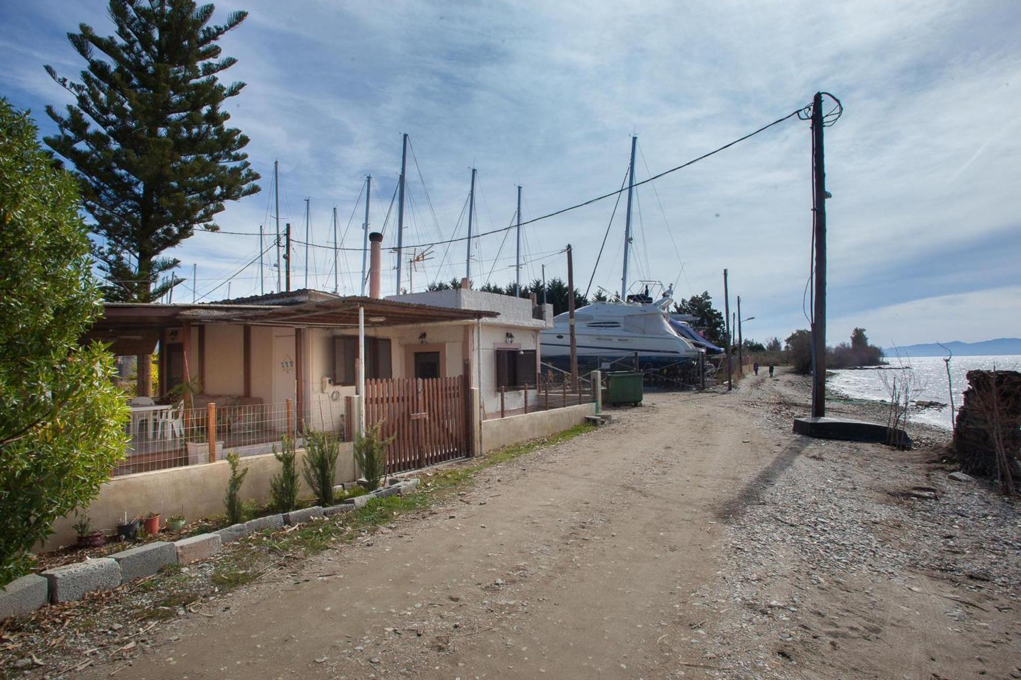 Karnagio Seafront In Agria Villa Káto Lekhónia Exterior foto